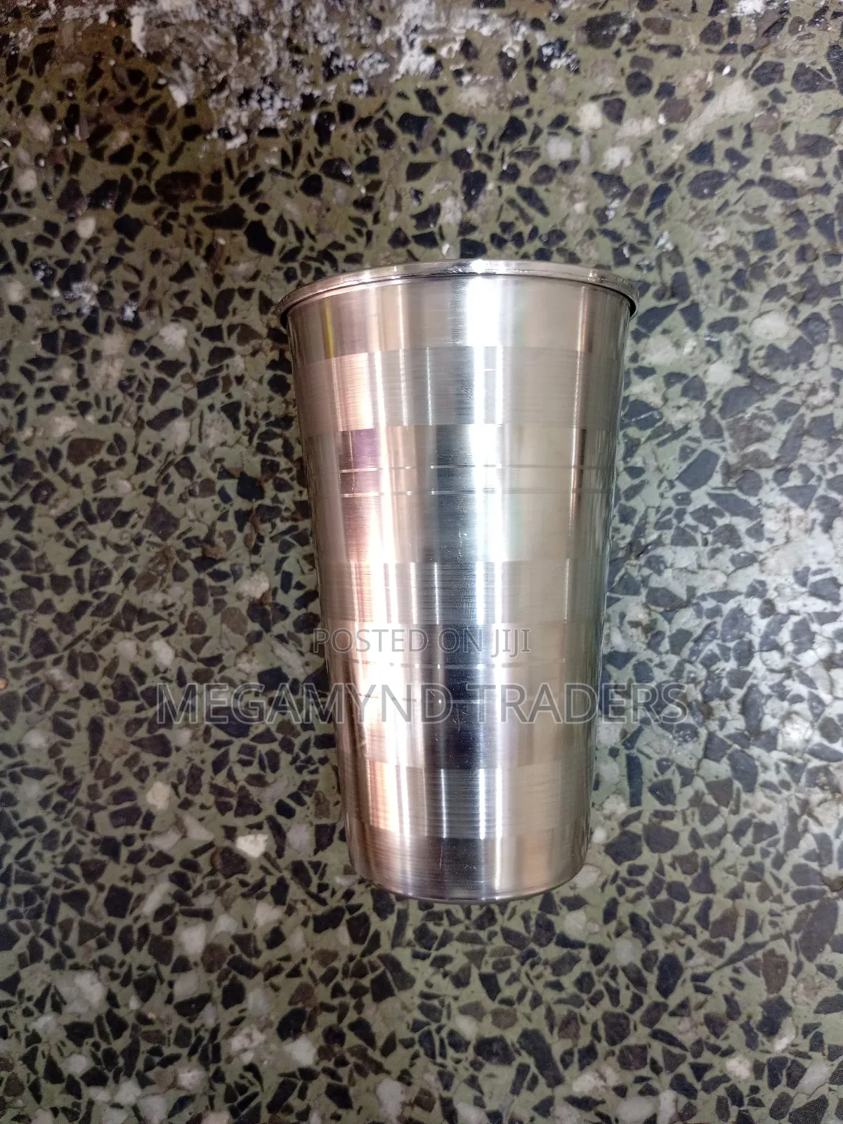 12pc Stainless Steel Glass / Stainless Steel Drinking Tumbler