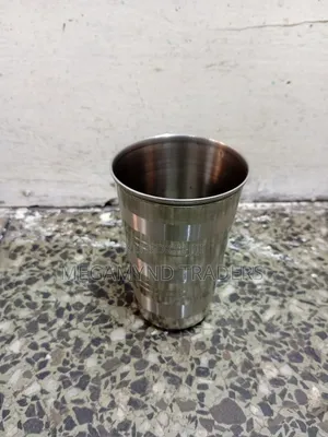 12pc Stainless Steel Glass / Stainless Steel Drinking Tumbler