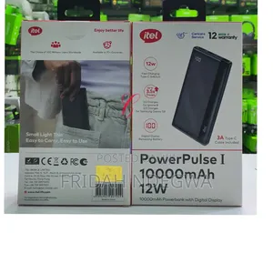 Itel Power Pulse 1 A1121 *12w 10000mah* Power Bank