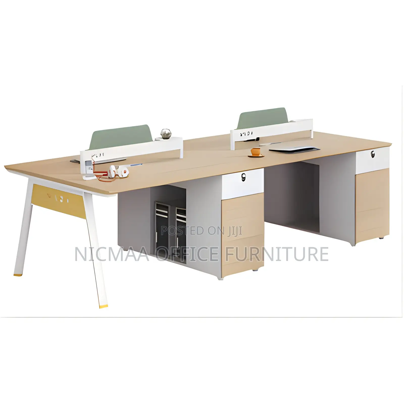 2-Persons Functional Collaboration-Ready Workstation