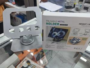 Foldable Metallic Laptop Stand - main view