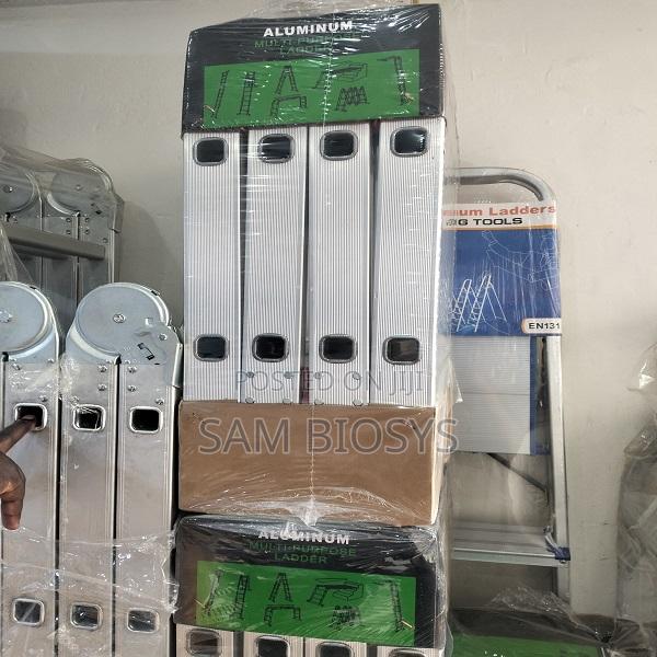 Foldable Aluminum Ladder 8fts