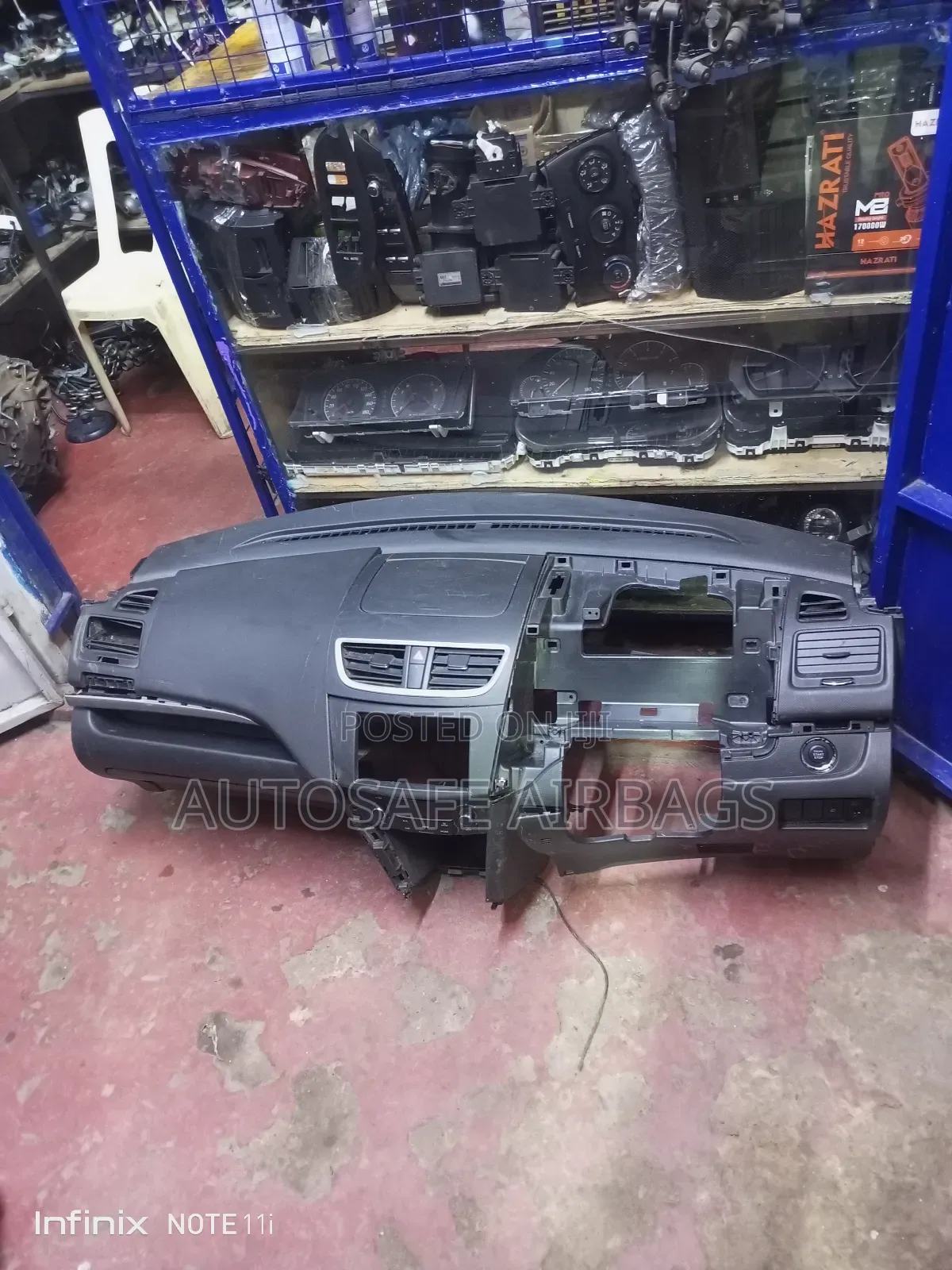 Suzuki Swift Dashboard With Airbag