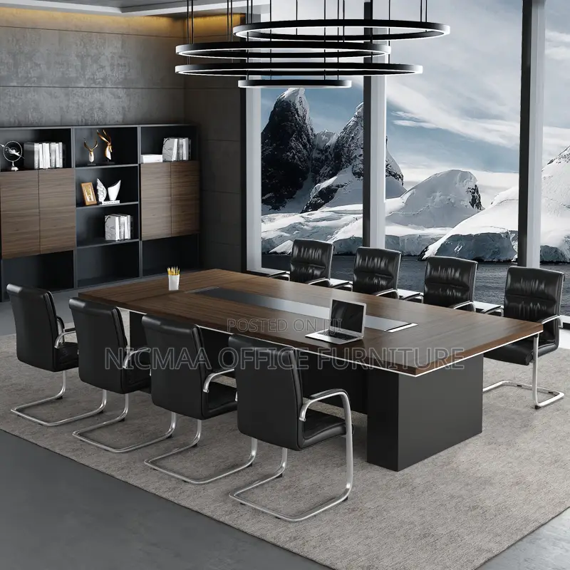 Bold Design for Collaborative Success Boardroom Table