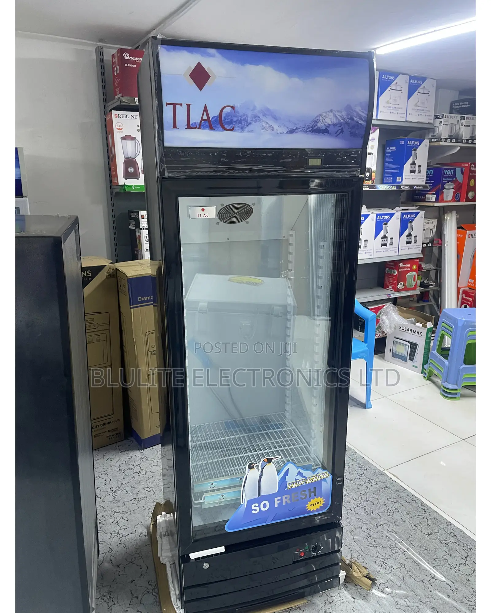 Tlac Showcase Fridge 228 Litres