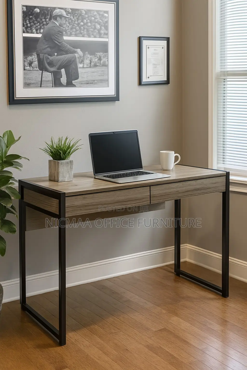 Modern Minimalist Study Desk