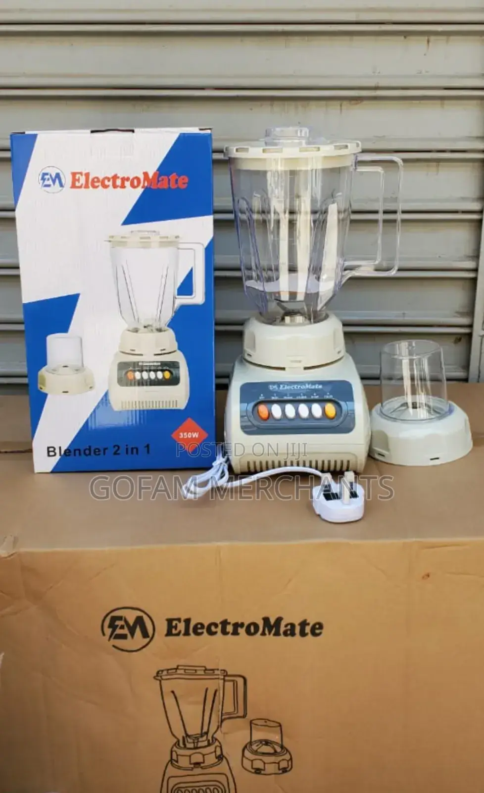 Electromate 2 in 1 Blender