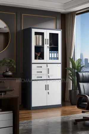 Multi-Compartment Office Cabinet