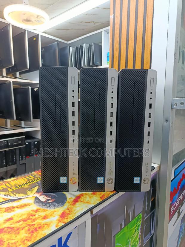Desktop Computer HP EliteDesk 800 G3 8GB Intel Core I5 HDD 500GB - main view