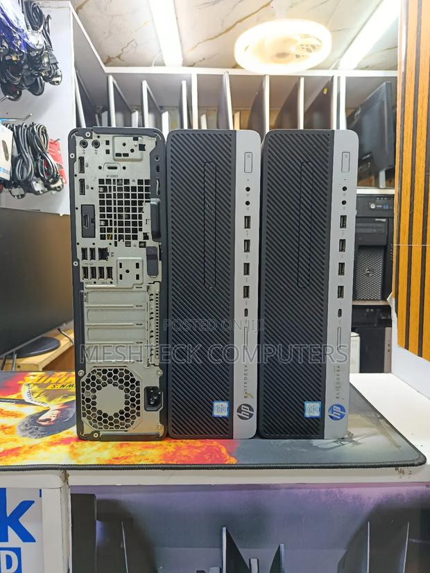 Desktop Computer HP EliteDesk 800 G3 8GB Intel Core I5 HDD 500GB - thumbnail 2