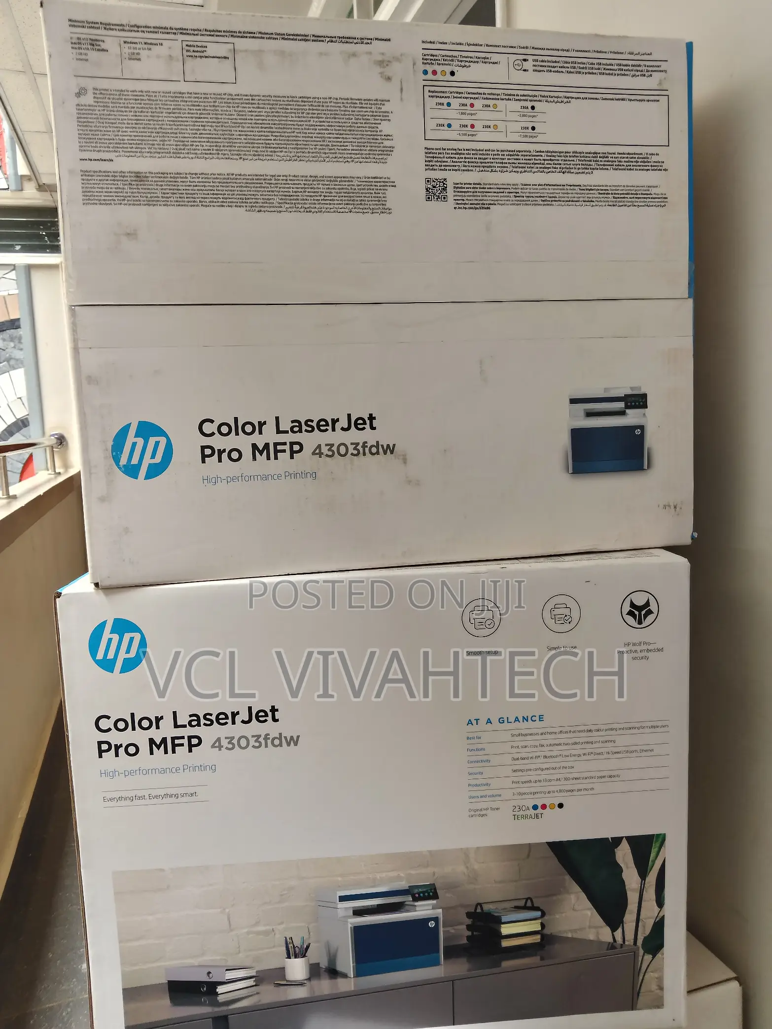 Hp 4303fdw Print, Copy ,Scan, Fax, Adf, Duplex Printer