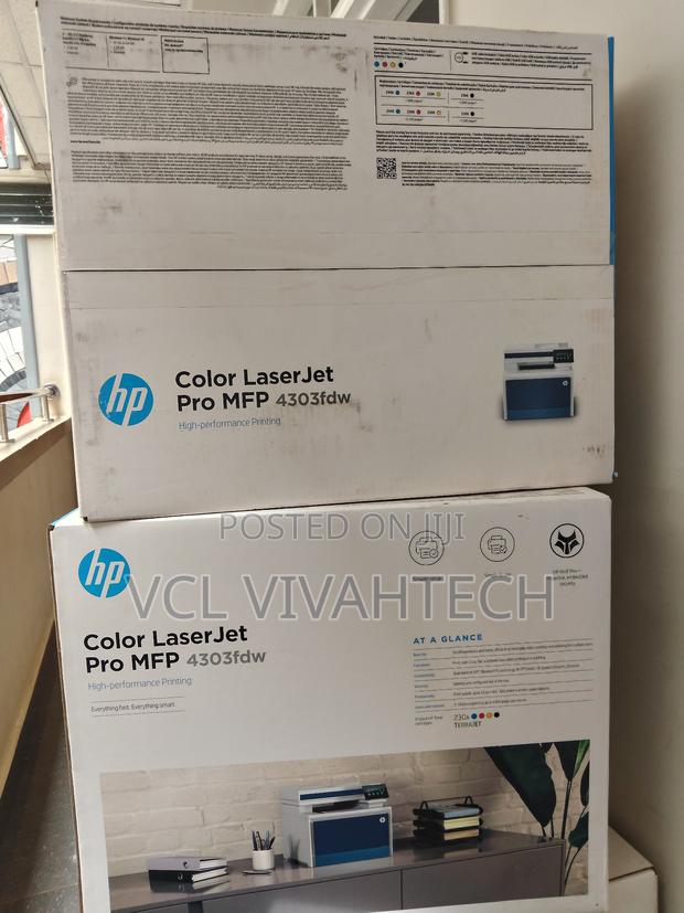 Hp 4303fdw Print, Copy ,Scan, Fax, Adf, Duplex Printer - main view