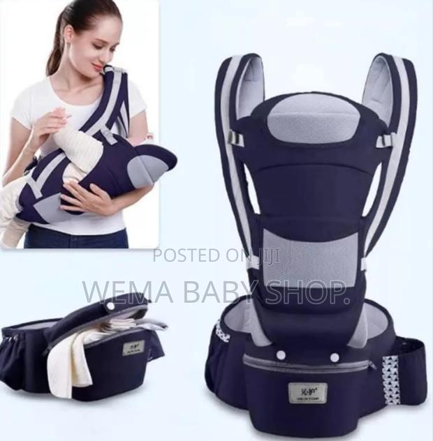 3 in 1 Ergonomic Baby Carrier With a Hip Seat - thumbnail 5