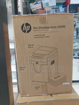 Hp Paper Shredder Auto 200mc (200 Sheets)