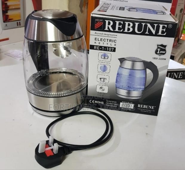 Electric Glass Kettle-Rebune 1.7ltrs - main view