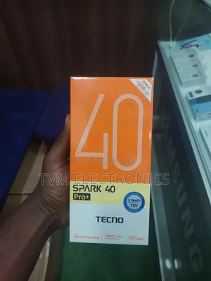 New Tecno Spark 40 Pro+ 256 GB Black