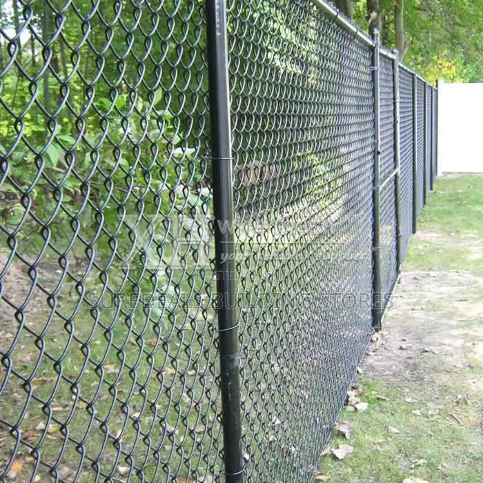 Galvanised Chainlink Fence