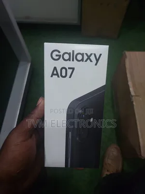 New Samsung Galaxy A07 4G 128 GB Black