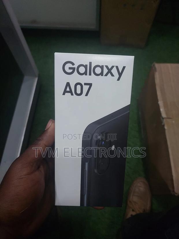 New Samsung Galaxy A07 4G 128 GB Black - thumbnail 2