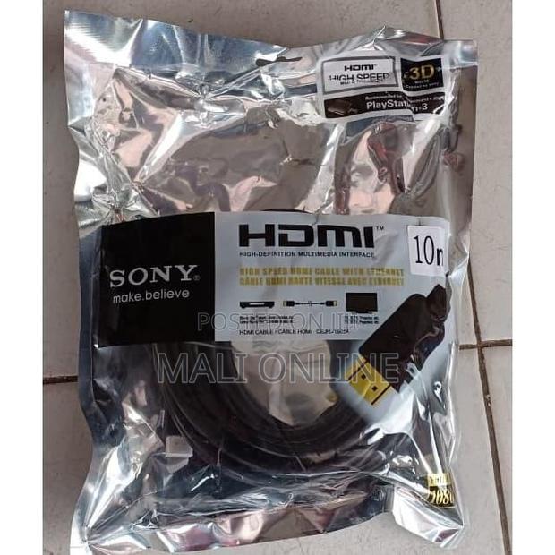 Sony Hdmi Cable 10m High-speed 4k Ultra Hd Hdmi To Hdmi Cable - main view