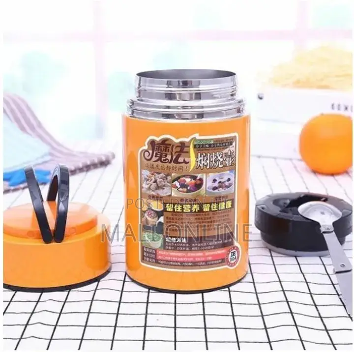 800ml Stainless Steel Vacuum Food Flask Jar Insulated Thermos