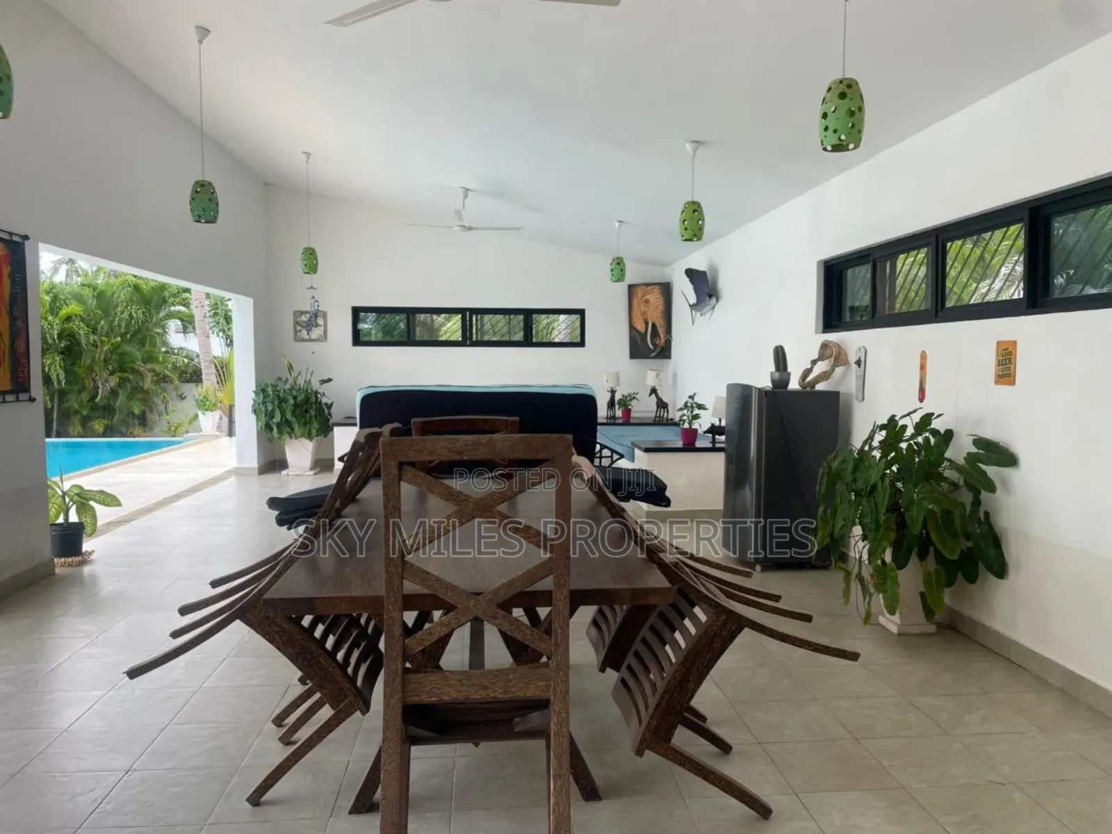 Furnished 4bdrm Villa in Garoda, Watamu for sale