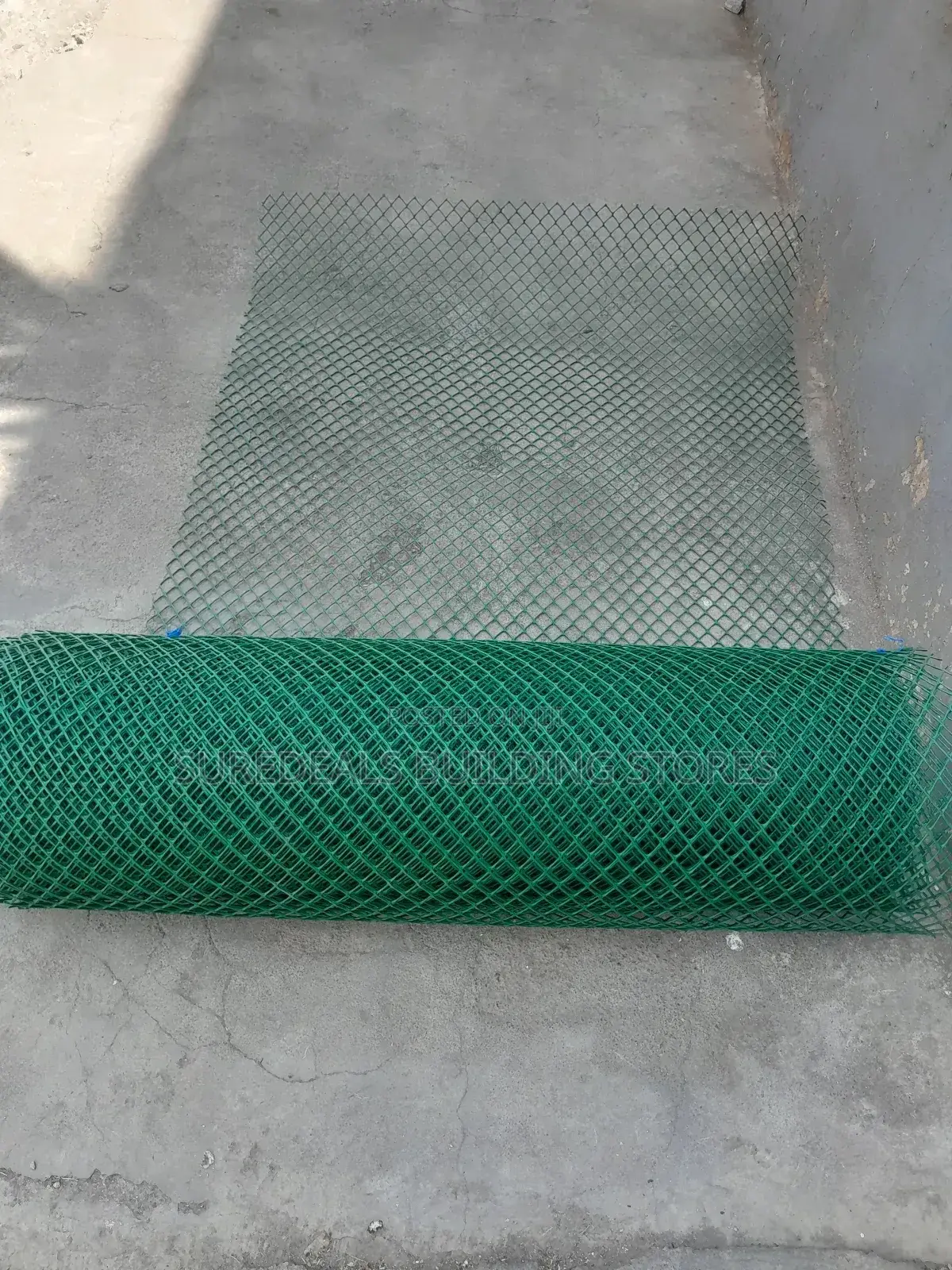 Green Plastic Mesh