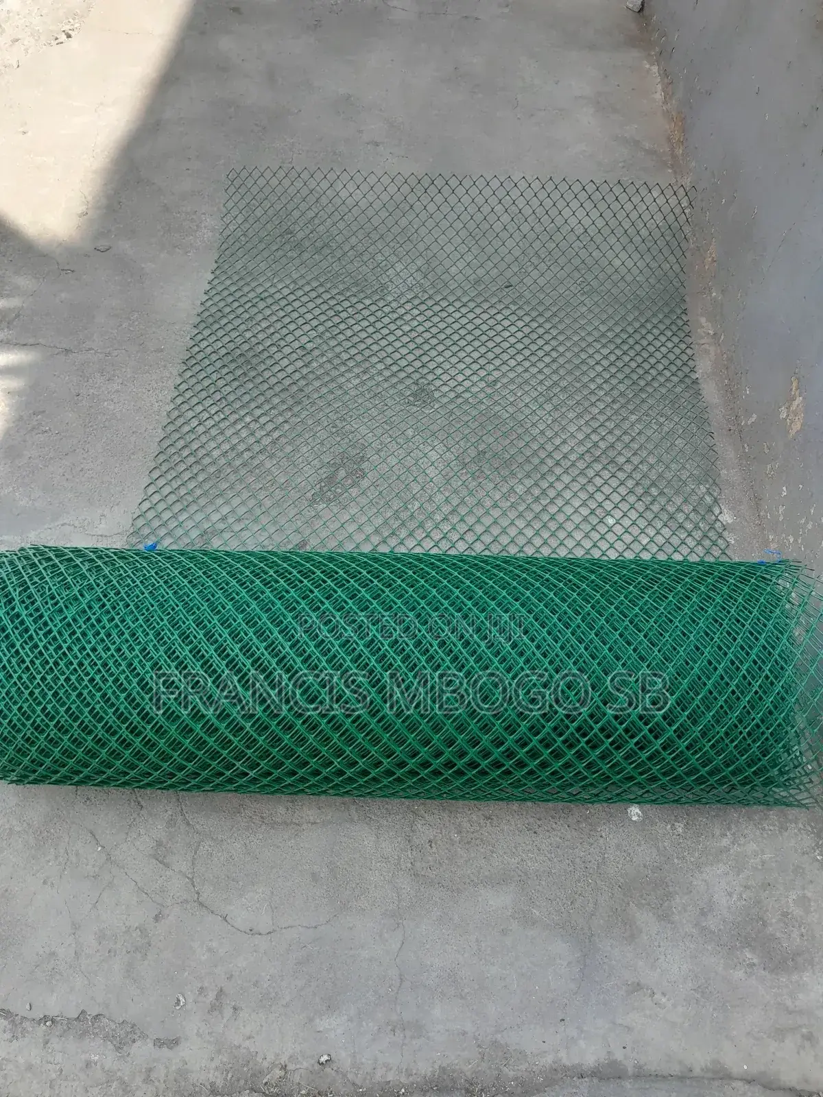 Green Plastic Mesh