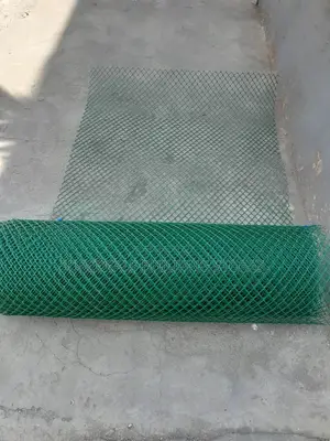 Green Plastic Mesh