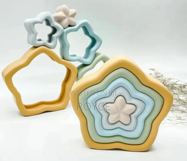 Silicone Flower Stacking Toy - thumbnail 7