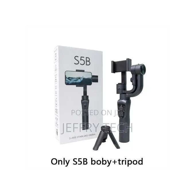 S5b 3 Axis Holder Handheld Stabilizer Action Camera Gimbal Anti Shake