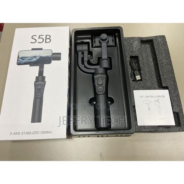 S5b 3 Axis Holder Handheld Stabilizer Action Camera Gimbal Anti Shake - thumbnail 2