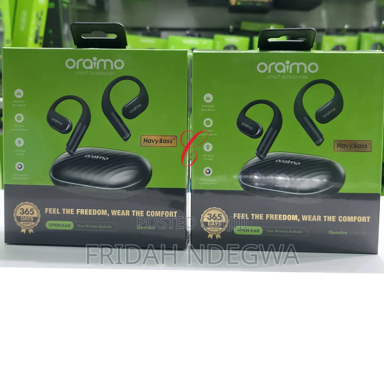 Oraimo Openarc Opn-675 Open Ear True Wireless Earbuds
