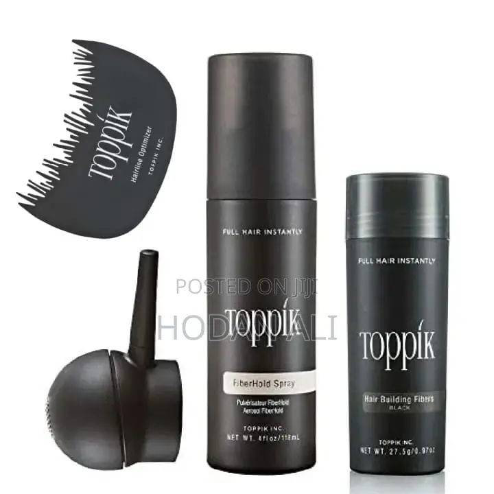 Toppik Hair Fibers Full Set (27.5g/Holdspray/Applicator/Optimizer)