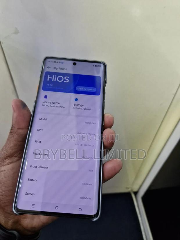 Tecno Camon 40 Pro 256 GB Gray - thumbnail 7