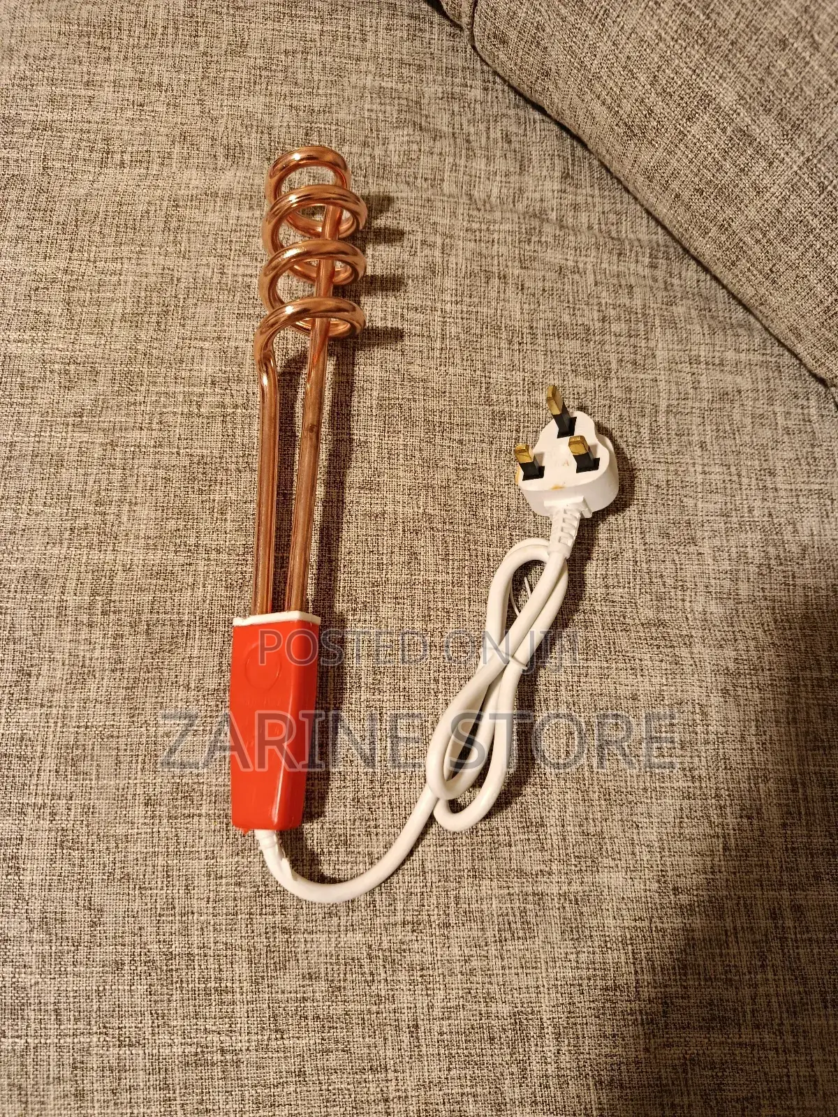Red Coil Electric Water Heater Immersion Rod