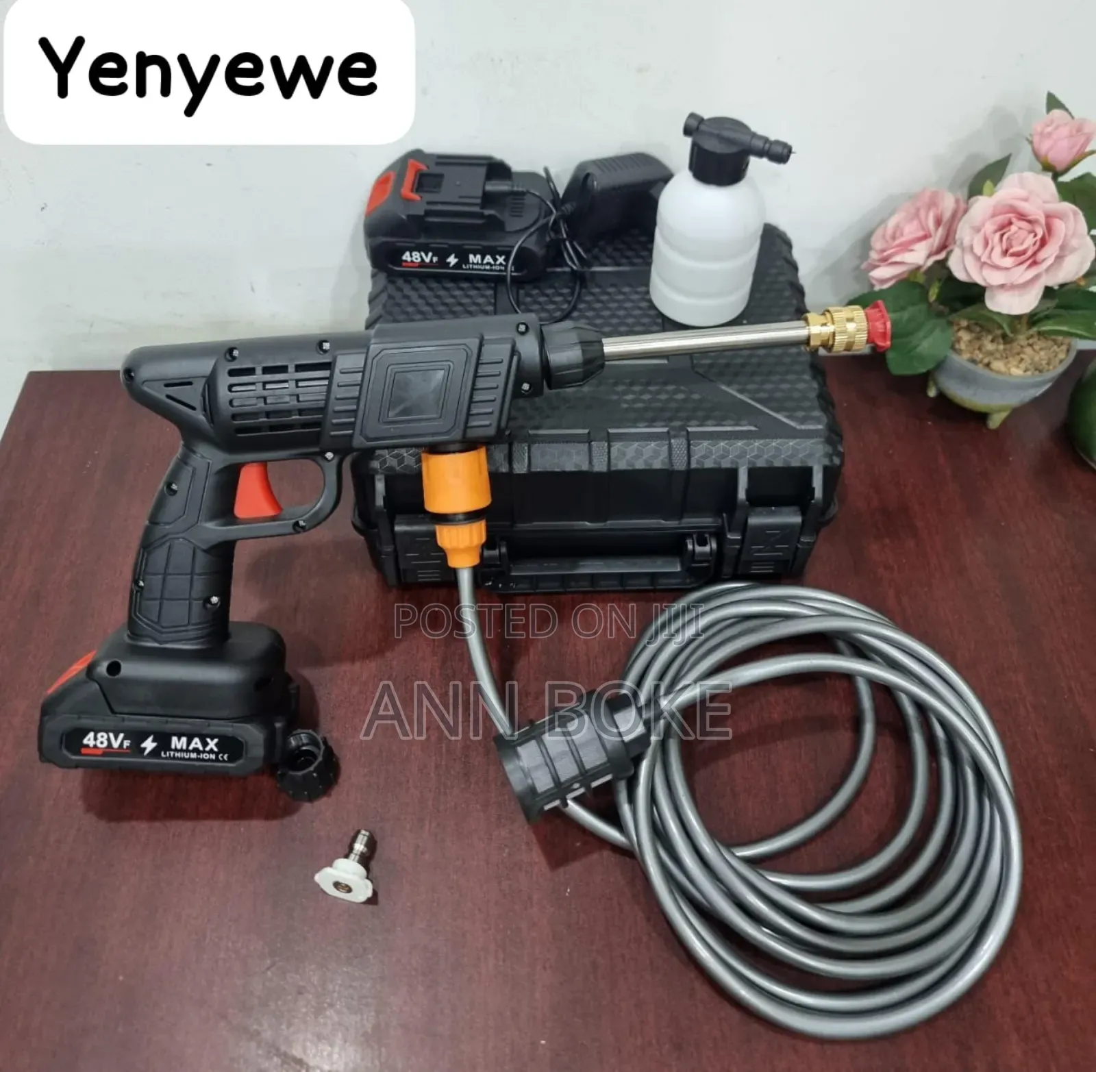 Portable High Power 2 Nozzle Cordless