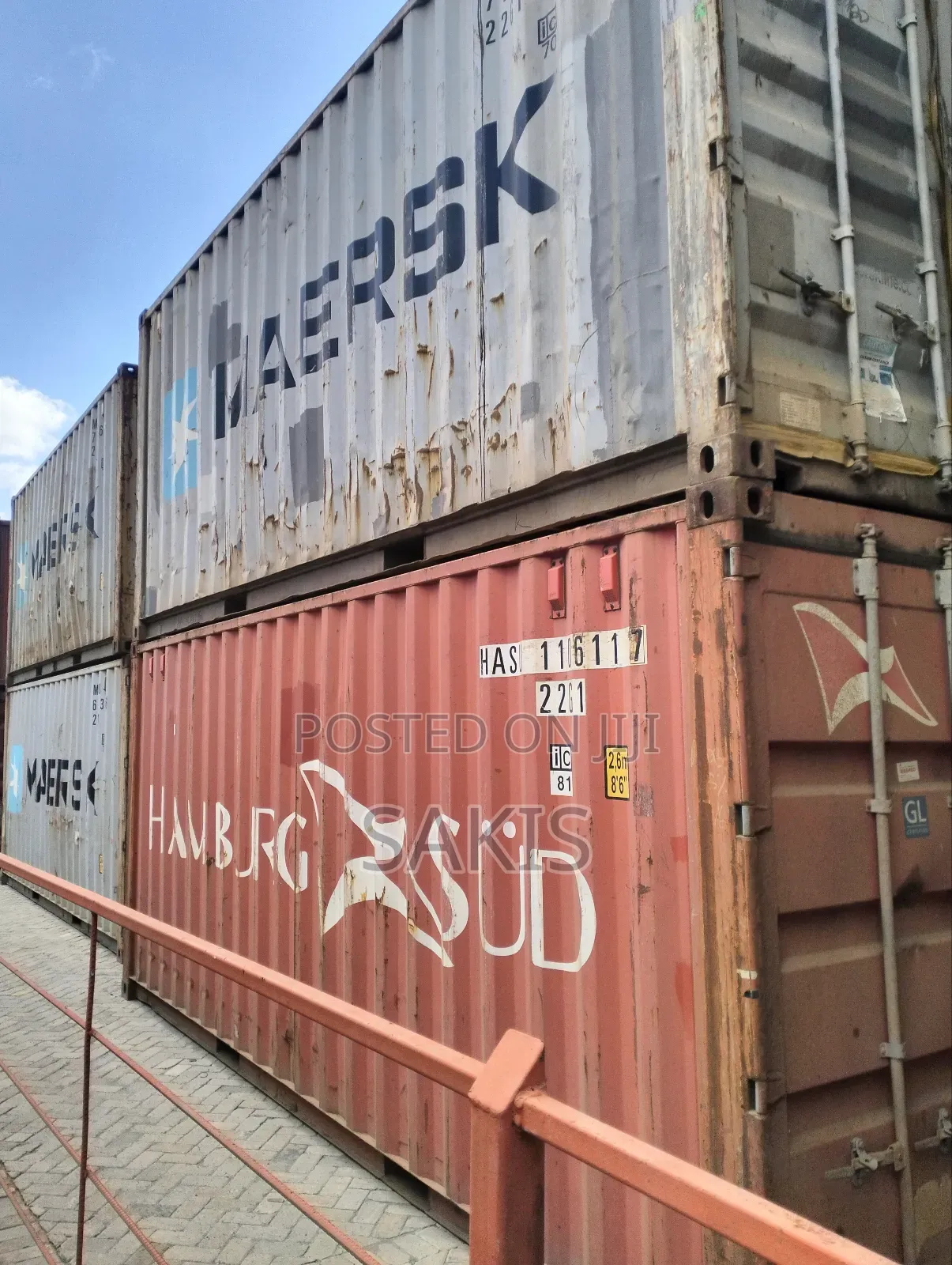 Maersk Containers! 20ft Empty Shipping Containers