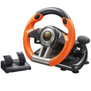 PXN V3 Pro Gaming Steering Wheel With Pedals - 180° Wheel, Vibration - thumbnail 2