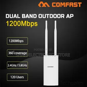 200m Outdoor 1200mbps Access Point Omnidirectional Wifi Wi Fi Repater