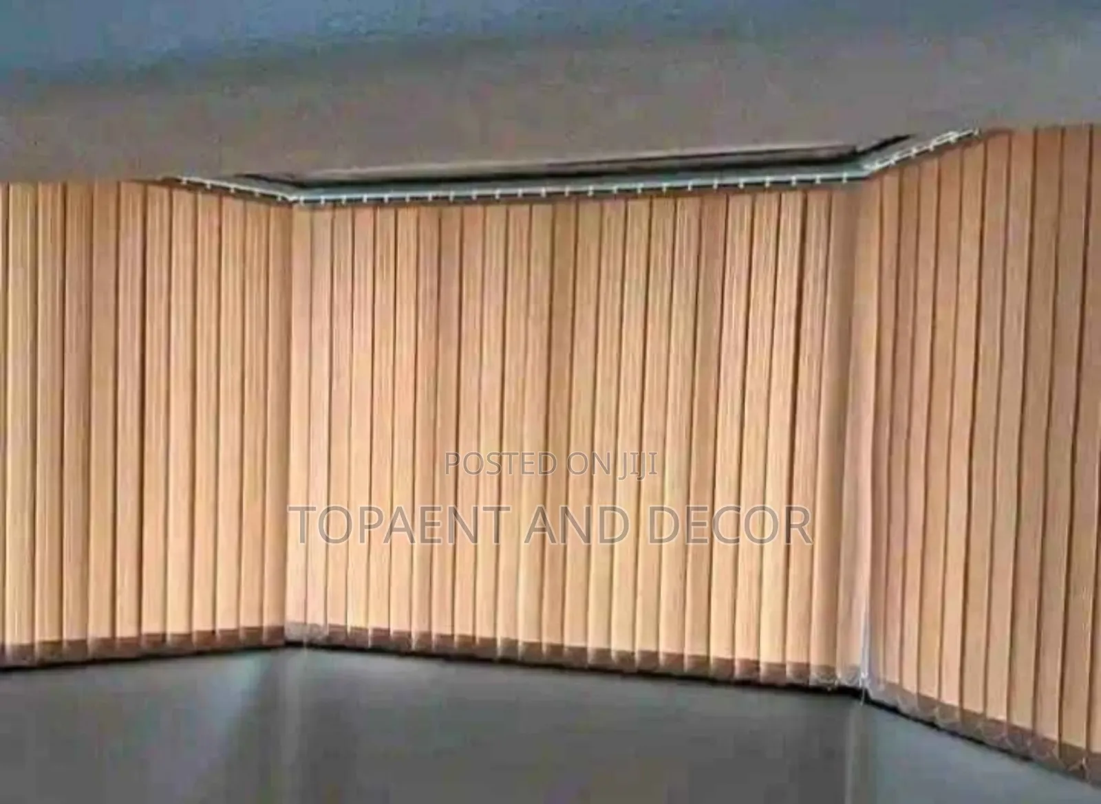 Classic Vertical Window Blinds Installation