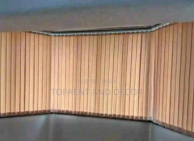 Classic Vertical Window Blinds Installation - main view