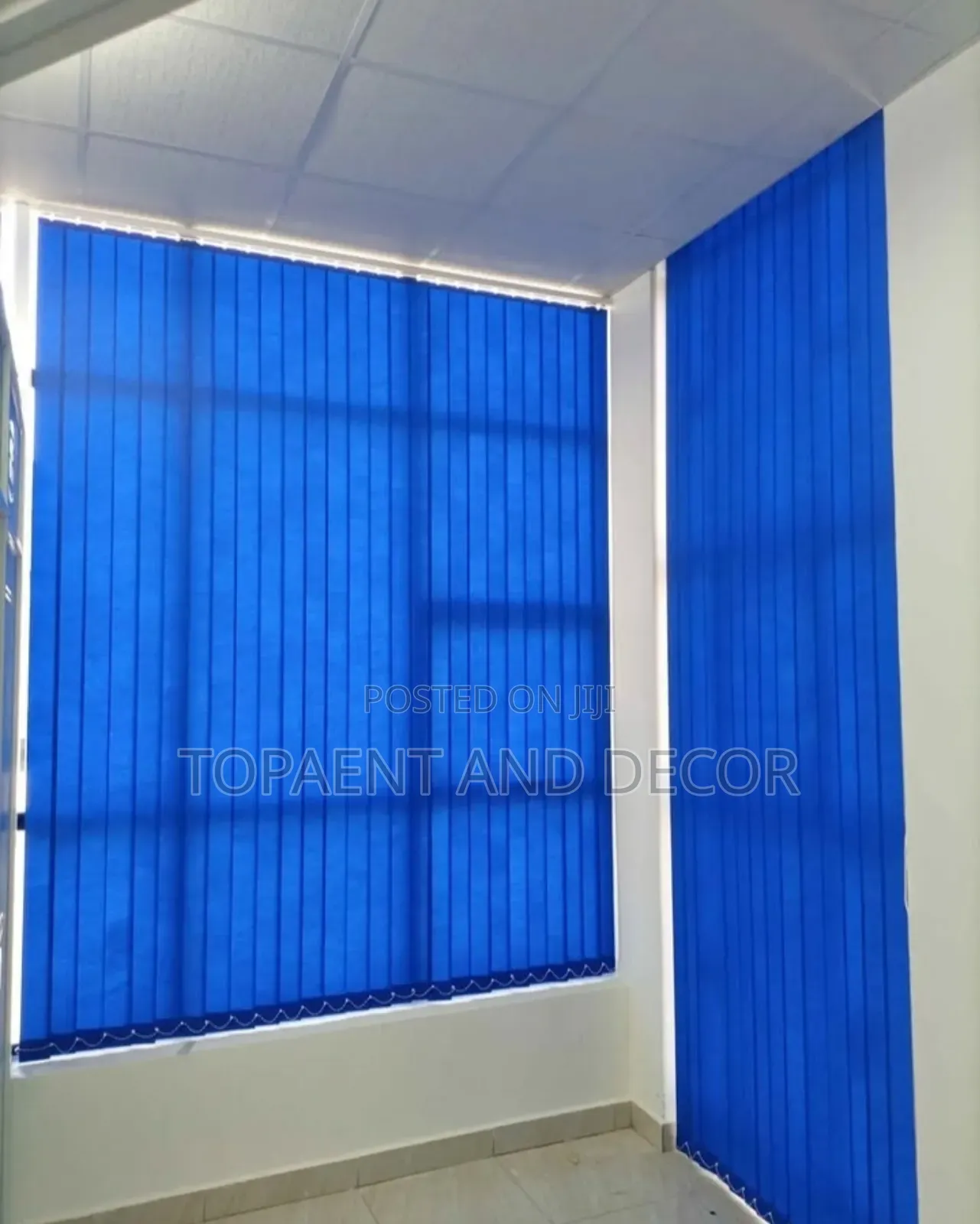 Decorative Vertical Window Blinds With Installation Services