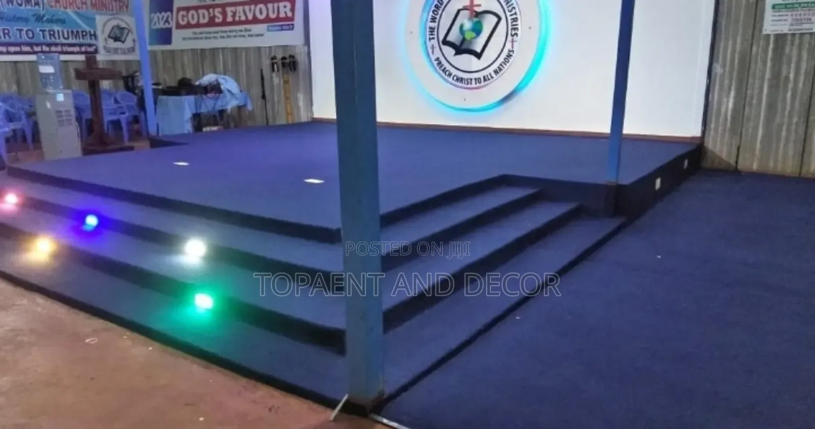 Heavy Duty Church Floor Wall to Wall Carpet