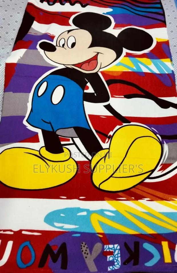 Kids Cartoon Themed Towels