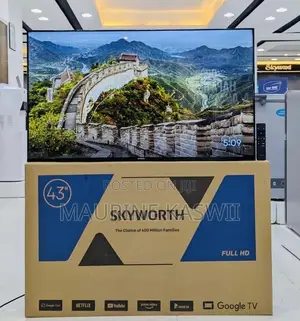 Skyworth 43” Inch Frameless Android Google-1080 Resolution