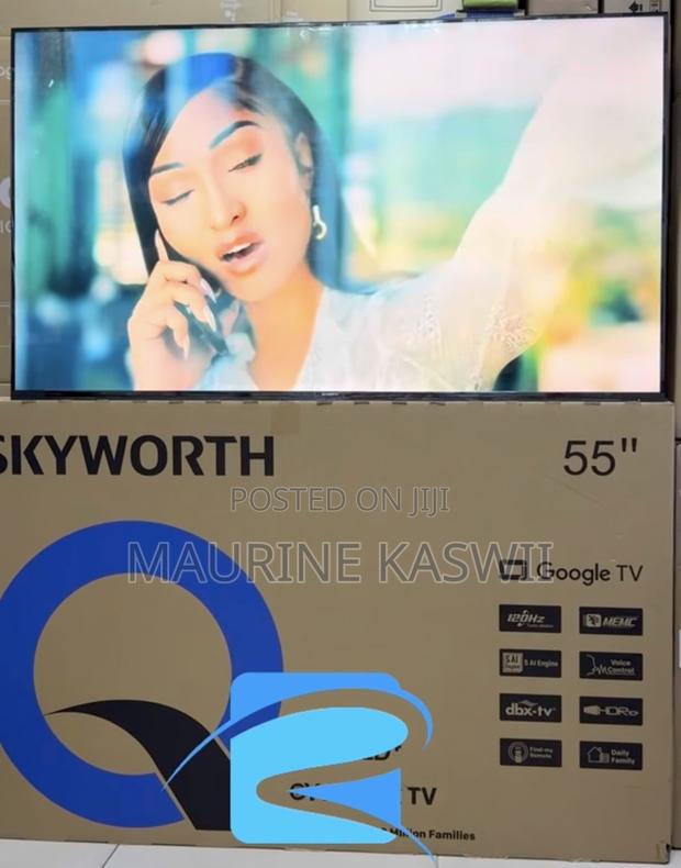 Skyworth 55” Qled Google Uhd Smart Tv-2025(Frameless - thumbnail 2