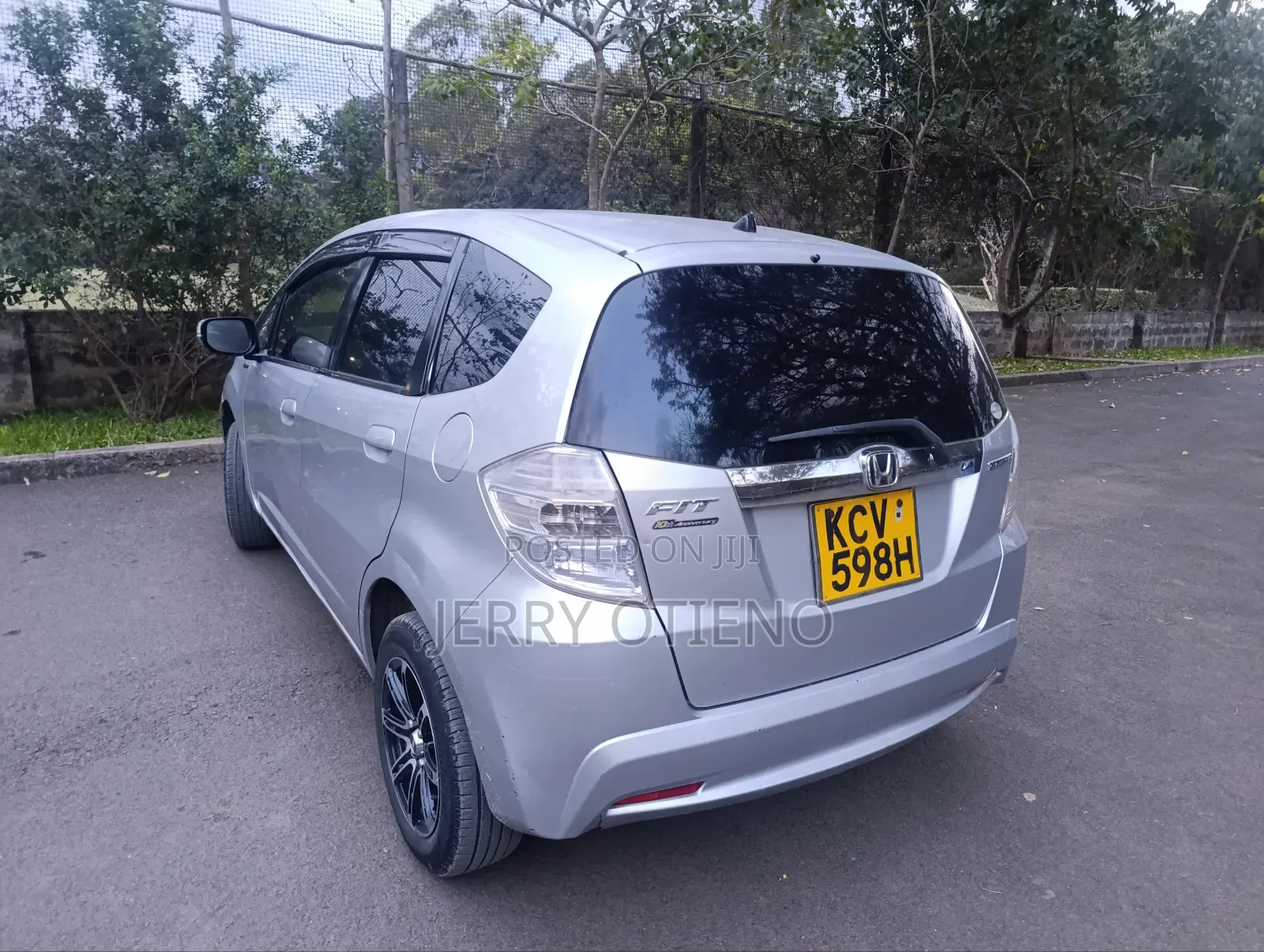 Honda Fit 2012 Silver