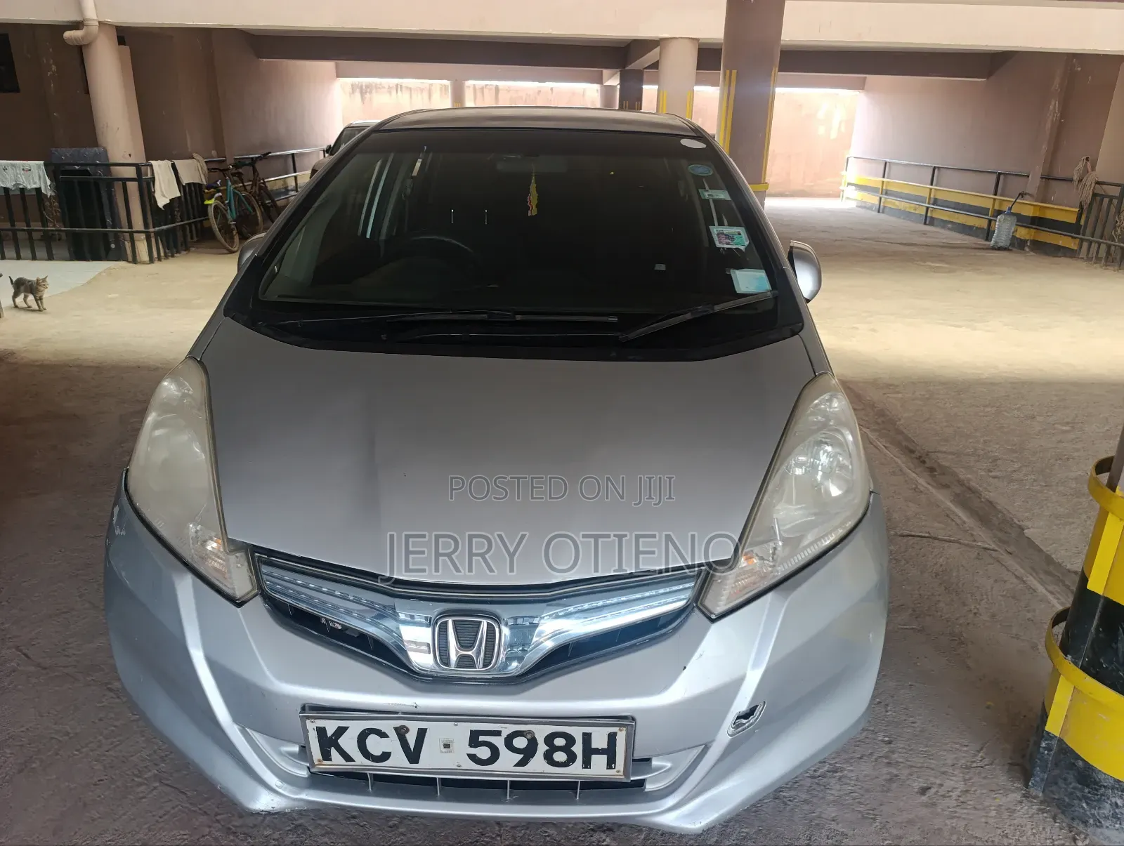 Honda Fit 2012 Silver