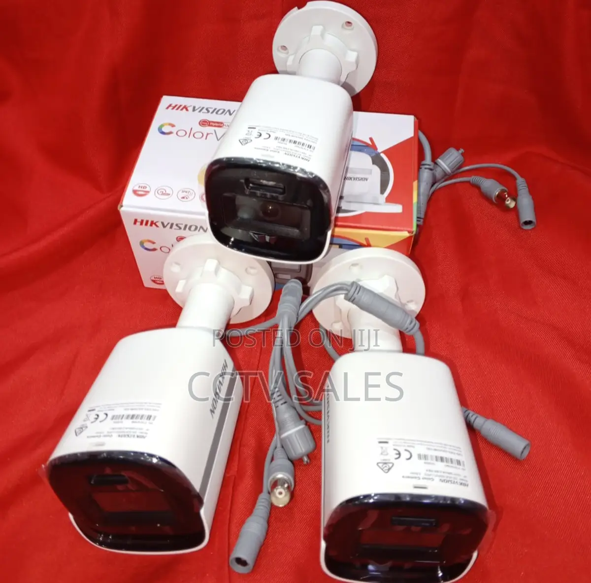 Hikvision Full Color Bullet Outdoor CCTV Camera With Night Light